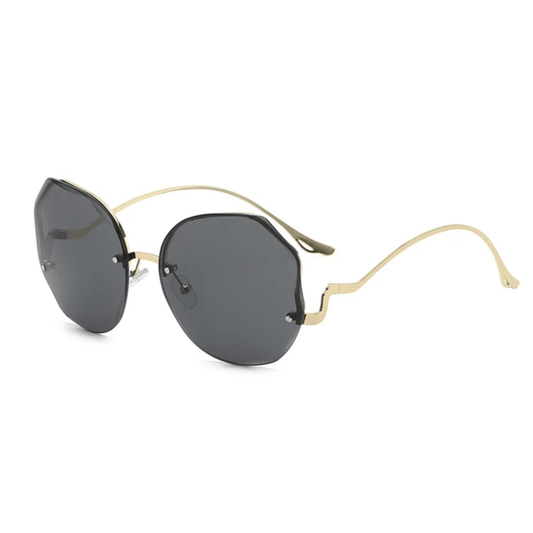 Lunettes de soleil femme à effet dégradé – Femory